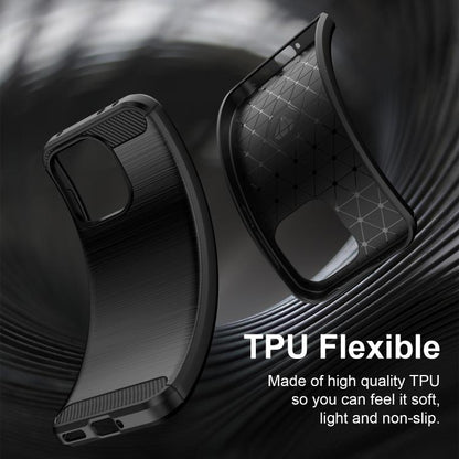 Carbon Fiber Brushed Texture TPU Phone Case, For OnePlus Nord 6 5G, For OnePlus 15T, For OnePlus Turbo 6V, For OnePlus Turbo 6, For OnePlus Ace 6 5G, For OnePlus 15, For OnePlus Nord 5 5G, For OnePlus Ace 5 Ultra