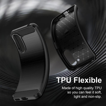Carbon Fiber Brushed Texture TPU Phone Case, For OnePlus N6x 5G, For OnePlus Nord 6 5G, For OnePlus 15T, For OnePlus Turbo 6V, For OnePlus Turbo 6, For OnePlus Ace 6 5G, For OnePlus 15, For OnePlus Nord 5 5G