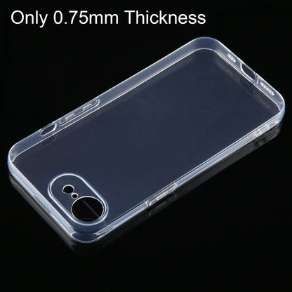Ultra-thin Transparent TPU Phone Case, For iPhone 17e / 16e, For iPhone 17 Pro, For iPhone 17 Pro Max, For iPhone 17, For iPhone Air, For iPhone 16 Pro Max, For iPhone 16 Pro, For iPhone 16 Plus, For iPhone 16, For iPhone 15 Pro Max, For iPhone 15 Pro ...