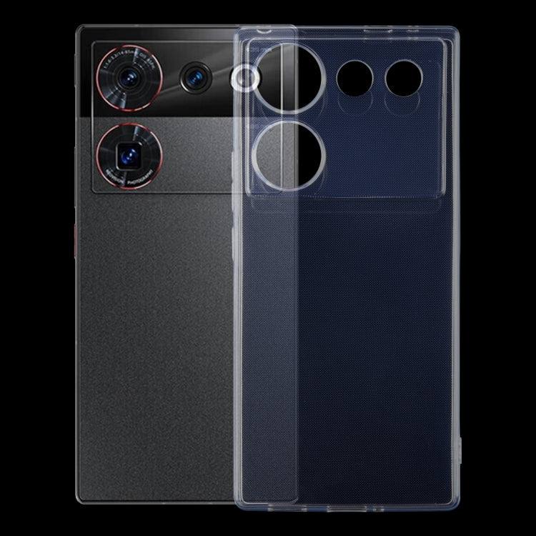 Ultra-thin Transparent TPU Phone Case, For ZTE nubia RedMagic 11 Air, For ZTE nubia Z80 Ultra, For ZTE nubia RedMagic 11 Pro, For ZTE nubia RedMagic 10 Air, For ZTE nubia Z60 Ultra, For ZTE nubia Red Magic 9 Pro, For ZTE nubia Z50S Pro                 ...