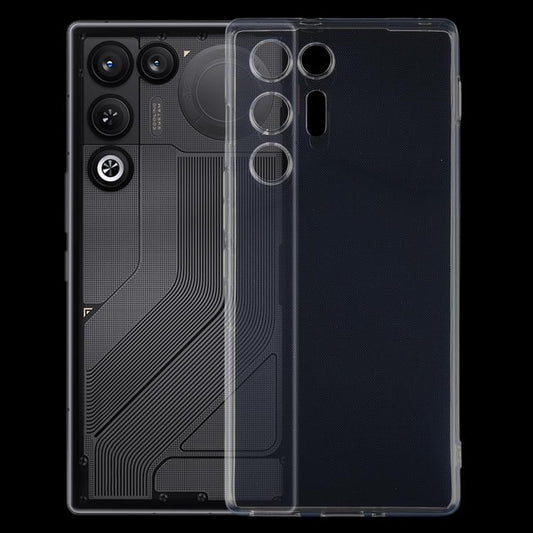 Ultra-thin Transparent TPU Phone Case, For ZTE nubia RedMagic 11 Air, For ZTE nubia Z80 Ultra, For ZTE nubia RedMagic 11 Pro, For ZTE nubia RedMagic 10 Air, For ZTE nubia Z60 Ultra, For ZTE nubia Red Magic 9 Pro, For ZTE nubia Z50S Pro