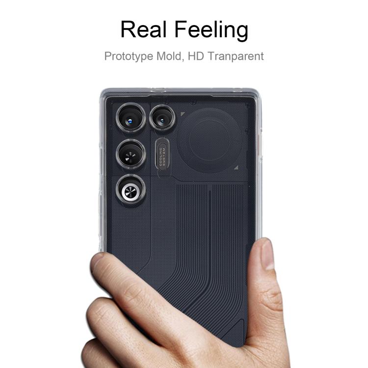 Ultra-thin Transparent TPU Phone Case, For ZTE nubia RedMagic 11 Air, For ZTE nubia Z80 Ultra, For ZTE nubia RedMagic 11 Pro, For ZTE nubia RedMagic 10 Air, For ZTE nubia Z60 Ultra, For ZTE nubia Red Magic 9 Pro, For ZTE nubia Z50S Pro                 ...