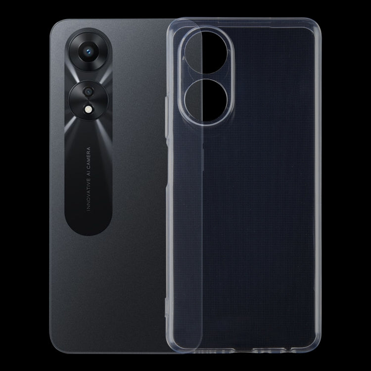 Ultra-thin Transparent TPU Phone Case, For OPPO Reno12 Pro Global, For OPPO Reno12 Global, For OPPO K12x, For OPPO A60, For OPPO A3 Pro 5G, For OPPO Reno11 F, For OPPO Reno11, For OPPO A38, For OPPO A58 4G, For OPPO K11, For OPPO Reno10 Global���������...