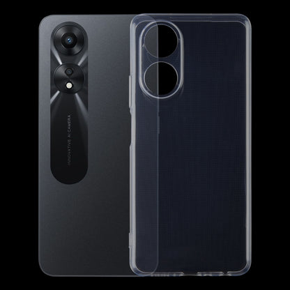 Ultra-thin Transparent TPU Phone Case, For OPPO Reno12 Pro Global, For OPPO Reno12 Global, For OPPO K12x, For OPPO A60, For OPPO A3 Pro 5G, For OPPO Reno11 F, For OPPO Reno11, For OPPO A38, For OPPO A58 4G, For OPPO K11, For OPPO Reno10 Global���������...