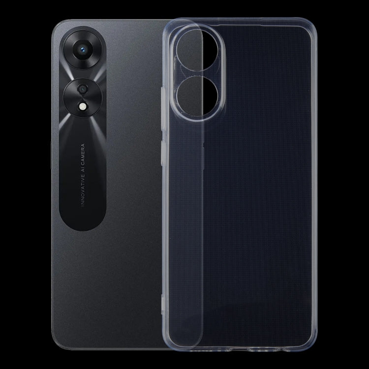 Ultra-thin Transparent TPU Phone Case, For OPPO Reno12 Pro Global, For OPPO Reno12 Global, For OPPO K12x, For OPPO A60, For OPPO A3 Pro 5G, For OPPO Reno11 F, For OPPO Reno11, For OPPO A38, For OPPO A58 4G, For OPPO K11, For OPPO Reno10 Global���������...