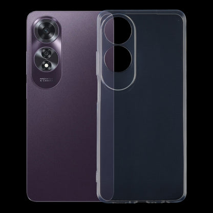 Ultra-thin Transparent TPU Phone Case, For OPPO Reno12 Pro Global, For OPPO Reno12 Global, For OPPO K12x, For OPPO A60, For OPPO A3 Pro 5G, For OPPO Reno11 F, For OPPO Reno11, For OPPO A38, For OPPO A58 4G, For OPPO K11, For OPPO Reno10 Global���������...