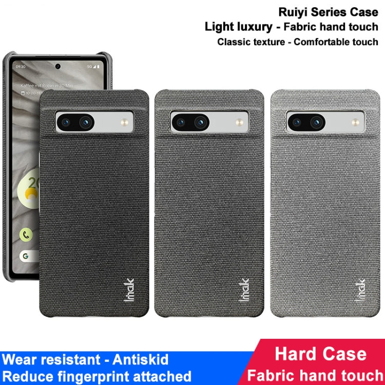 imak Ruiyi Series Cloth Texture PU + PC Phone Case, For Google Pixel 7a, For Google Pixel 8 Pro, For Google Pixel 8