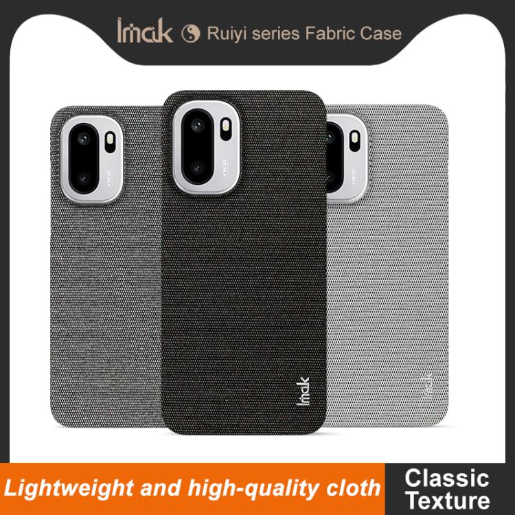 imak Ruiyi Series Cloth Texture PU + PC Phone Case, For OnePlus Ace 6 / 6T / 15R, For OnePlus 15, For OnePlus 13, For OnePlus Nord CE4 5G, For OnePlus Ace 3 / 12R, For OnePlus 12 5G, For OnePlus Ace 2V / Nord 3 5G, For OnePlus 11 5G
