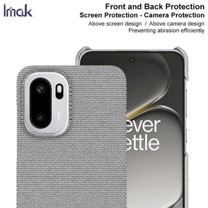 imak Ruiyi Series Cloth Texture PU + PC Phone Case, For OnePlus Ace 6 / 6T / 15R, For OnePlus 15, For OnePlus 13, For OnePlus Nord CE4 5G, For OnePlus Ace 3 / 12R, For OnePlus 12 5G, For OnePlus Ace 2V / Nord 3 5G, For OnePlus 11 5G