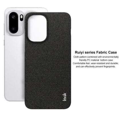 imak Ruiyi Series Cloth Texture PU + PC Phone Case, For OnePlus Ace 6 / 6T / 15R, For OnePlus 15, For OnePlus 13, For OnePlus Nord CE4 5G, For OnePlus Ace 3 / 12R, For OnePlus 12 5G, For OnePlus Ace 2V / Nord 3 5G, For OnePlus 11 5G