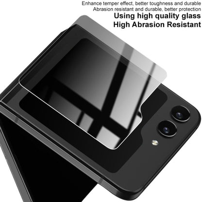 imak HD Full Screen Anti-spy Tempered Glass Protective Film External Screen Version, For Samsung Galaxy Z Flip6 / Flip7 FE, For Samsung Galaxy Z Flip5