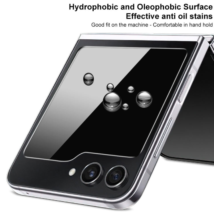 imak HD Full Screen Anti-spy Tempered Glass Protective Film External Screen Version, For Samsung Galaxy Z Flip6 / Flip7 FE, For Samsung Galaxy Z Flip5