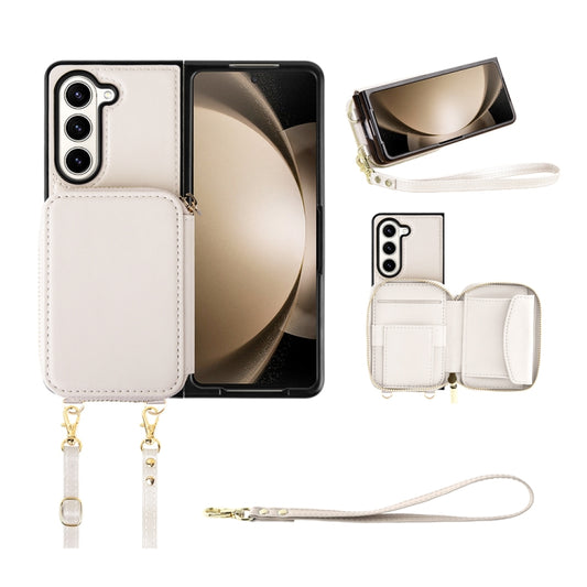 Multifunctional Card Bag Phone Case, For Samsung Galaxy Z Fold5, For Samsung Galaxy Z Flip5