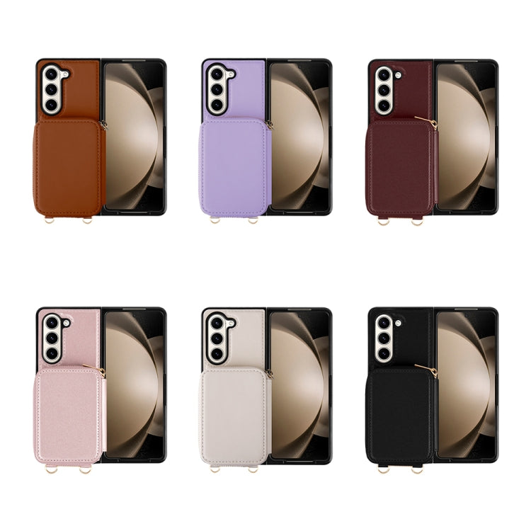 Multifunctional Card Bag Phone Case, For Samsung Galaxy Z Fold5, For Samsung Galaxy Z Flip5