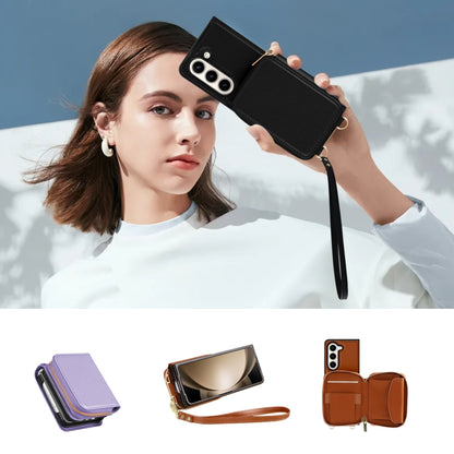 Multifunctional Card Bag Phone Case, For Samsung Galaxy Z Fold5, For Samsung Galaxy Z Flip5