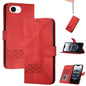 Cubic Skin Feel Flip Leather Phone Case, For iPhone 17e / 16e, For iPhone 17 Pro Max, For iPhone 17 Pro, For iPhone 17