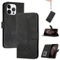 Cubic Skin Feel Flip Leather Phone Case, For iPhone Air, For iPhone 16 Pro Max, For iPhone 16 Pro, For iPhone 16 Plus