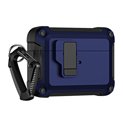 TPU + PC Wireless Bluetooth Earphone Protective Case with Switch Lock & Hook, For AirPods Pro 2