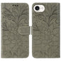 Lace Flower Embossing Flip Leather Phone Case