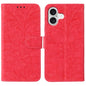 Lace Flower Embossing Flip Leather Phone Case, For iPhone 17e / 16e, For iPhone 17 Pro Max, For iPhone 17 Pro, For iPhone 17