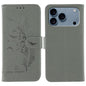 Feather Pattern Litchi Texture Leather Phone Case, For iPhone 17 Pro Max, For iPhone 17 Pro, For iPhone 17, For iPhone Air