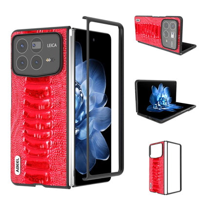 ABEEL Genuine Leather Weilai Series Phone Case, For Xiaomi Mix Flip, For Xiaomi Mix Fold 4, For Xiaomi Mix Fold 3
