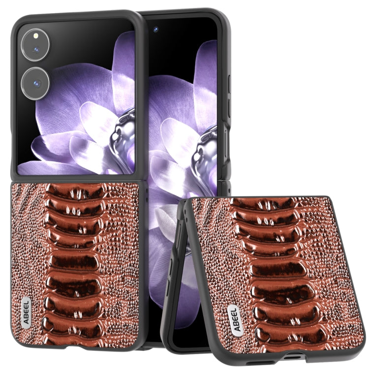 ABEEL Genuine Leather Weilai Series Phone Case, For Xiaomi Mix Flip, For Xiaomi Mix Fold 4, For Xiaomi Mix Fold 3