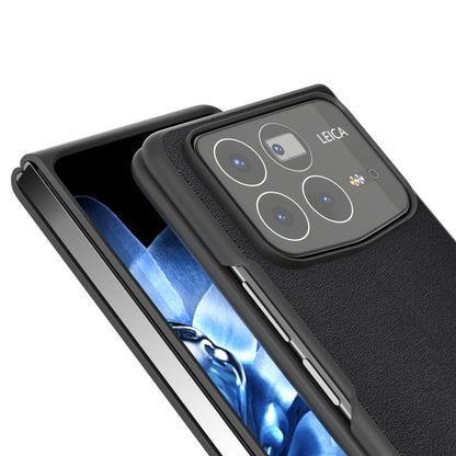 ABEEL Genuine Leather Silky Soft Black Edge Phone Case, For Xiaomi Mix Fold 4, For Xiaomi Mix Fold 3