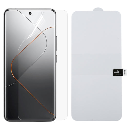 Full Screen Protector Explosion-proof Hydrogel Film, For Xiaomi 14 Pro / 14 Ultra, For Xiaomi 14, For Xiaomi Redmi Note 13 Pro+, For Xiaomi Redmi K70S, For Xiaomi Civi 3 / Civi 2 / 13 Lite, For Xiaomi 12 Pro, For Xiaomi 12