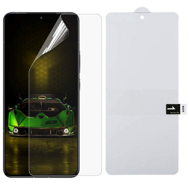 Full Screen Protector Explosion-proof Hydrogel Film, For Xiaomi Poco M7 Plus 5G, For Xiaomi 15T Pro 5G, For Xiaomi 15T 5G, For Redmi 15 4G 171.2mm, For Redmi 15 5G 169.5mm, For Redmi 15C 4G 171.5mm, For Redmi 15C 5G 173.1mm, For Redmi K80 Ultra        ...