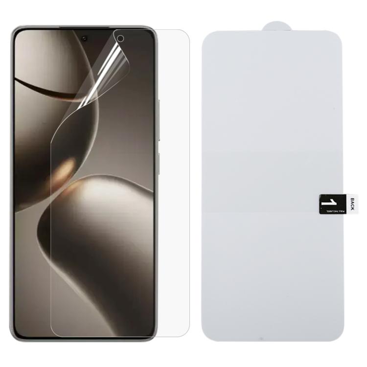 Full Screen Protector Explosion-proof Hydrogel Film, For Xiaomi 15T Pro 5G, For Xiaomi 15T 5G, For Redmi 15 4G 171.2mm, For Redmi 15 5G 169.5mm, For Redmi 15C 4G 171.5mm, For Redmi 15C 5G 173.1mm, For Redmi K80 Ultra                                    ...