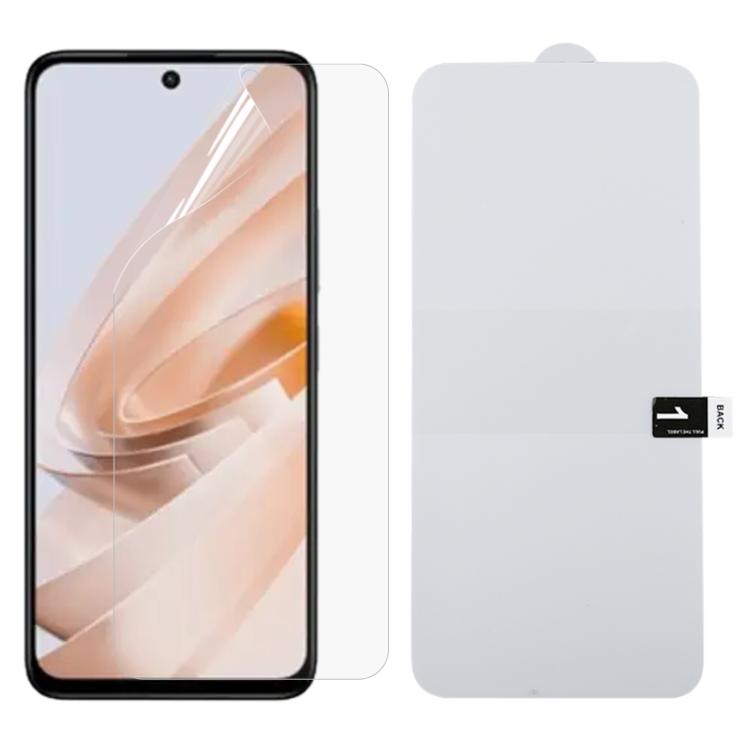 Full Screen Protector Explosion-proof Hydrogel Film, For Xiaomi Poco M7 Plus 5G, For Xiaomi 15T Pro 5G, For Xiaomi 15T 5G, For Redmi 15 4G 171.2mm, For Redmi 15 5G 169.5mm, For Redmi 15C 4G 171.5mm, For Redmi 15C 5G 173.1mm, For Redmi K80 Ultra        ...