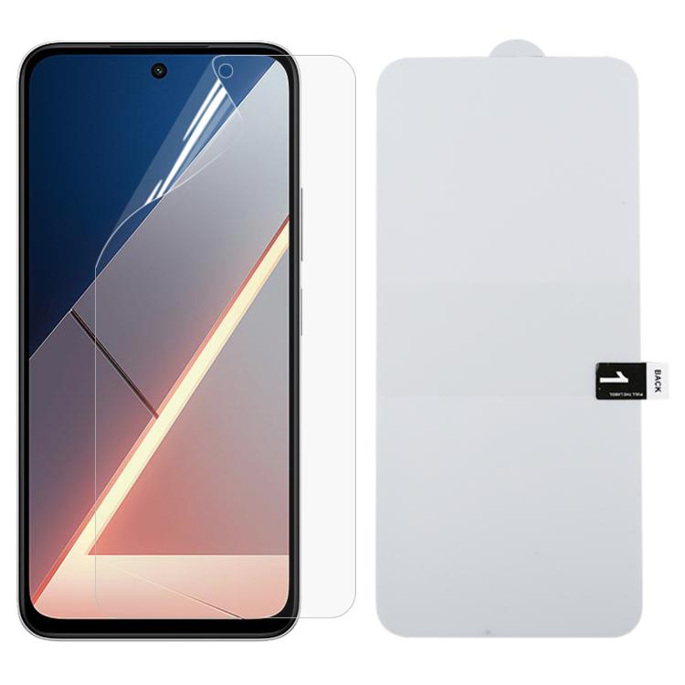 Full Screen Protector Explosion-proof Hydrogel Film, For Xiaomi 17 Max 5G, For Redmi K90 Max 5G, For Xiaomi Poco C81x 4G, For Xiaomi 17T Pro 5G, For Xiaomi Poco M8s 5G, For Xiaomi Poco C81 Pro 4G, For Redmi A7 Pro 171mm / Poco C85x 5G                  ...