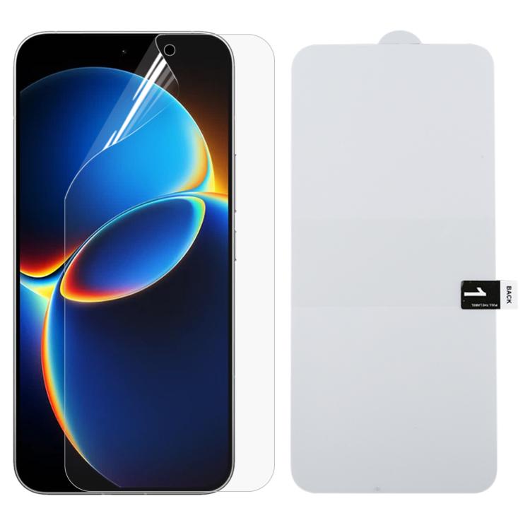 Full Screen Protector Explosion-proof Hydrogel Film, For Xiaomi 17 Max 5G, For Redmi K90 Max 5G, For Xiaomi Poco C81x 4G, For Xiaomi 17T Pro 5G, For Xiaomi Poco M8s 5G, For Xiaomi Poco C81 Pro 4G, For Redmi A7 Pro 171mm / Poco C85x 5G                  ...