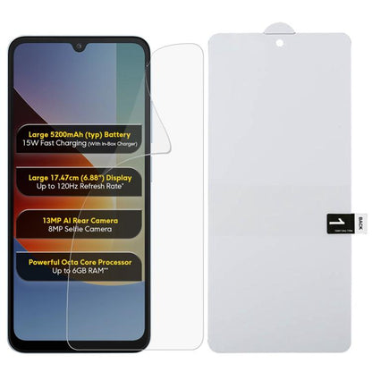 Full Screen Protector Explosion-proof Hydrogel Film, For Xiaomi 17 Max 5G, For Redmi K90 Max 5G, For Xiaomi Poco C81x 4G, For Xiaomi 17T Pro 5G, For Xiaomi Poco M8s 5G, For Xiaomi Poco C81 Pro 4G, For Redmi A7 Pro 171mm / Poco C85x 5G                  ...