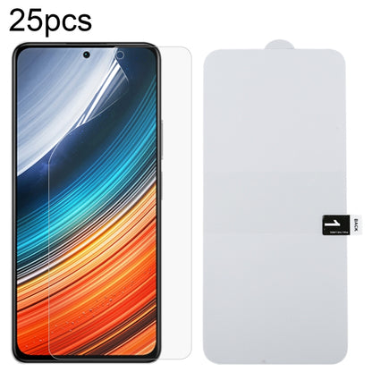 25pcs Full Screen Protector Explosion-proof Hydrogel Film, For Xiaomi Redmi K70 Pro / K70 Ultra, For Xiaomi Redmi K70 Pro Lamborghini, For Xiaomi Poco X6 Neo, For Xiaomi Redmi A3, For Xiaomi Redmi K70 / K70E, For Xiaomi Poco X6 5G                      ...