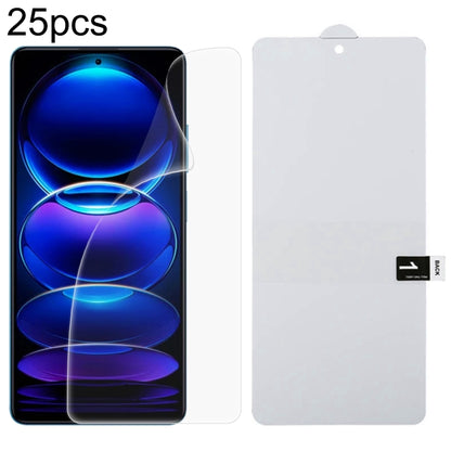 25pcs Full Screen Protector Explosion-proof Hydrogel Film