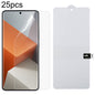 25pcs Full Screen Protector Explosion-proof Hydrogel Film, For Xiaomi Redmi K70 Pro Lamborghini, For Xiaomi Poco X6 Neo, For Xiaomi Redmi A3, For Xiaomi Redmi K70 / K70E, For Xiaomi Poco X6 5G, For Xiaomi 14 Pro / 14 Ultra, For Xiaomi 14               ...