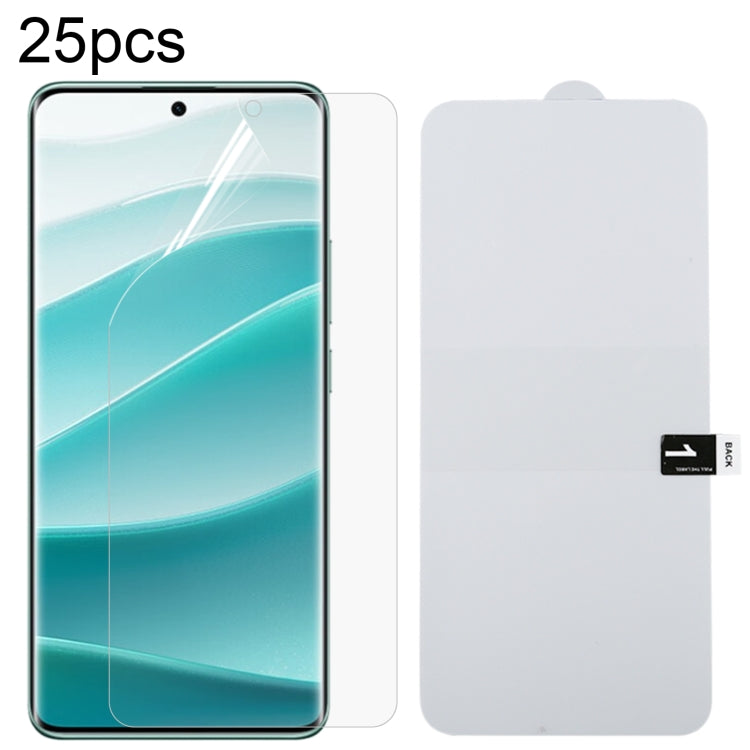 25pcs Full Screen Protector Explosion-proof Hydrogel Film, For Redmi 15 5G 169.5mm, For Xiaomi Poco C85 4G, For Redmi 15C 4G 171.5mm, For Redmi 15C 5G 173.1mm, For Redmi 15C 4G 173.1mm, For Redmi K80 Ultra, For Xiaomi Redmi Turbo 4 / Note 14S 4G       ...