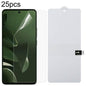 25pcs Full Screen Protector Explosion-proof Hydrogel Film, For Xiaomi Poco M7 Plus 5G, For Xiaomi 15T Pro 5G, For Xiaomi 15T 5G, For Redmi 15 4G 171.2mm, For Redmi 15 5G 169.5mm, For Xiaomi Poco C85 4G, For Redmi 15C 4G 171.5mm, For Redmi 15C 5G 173.1m...