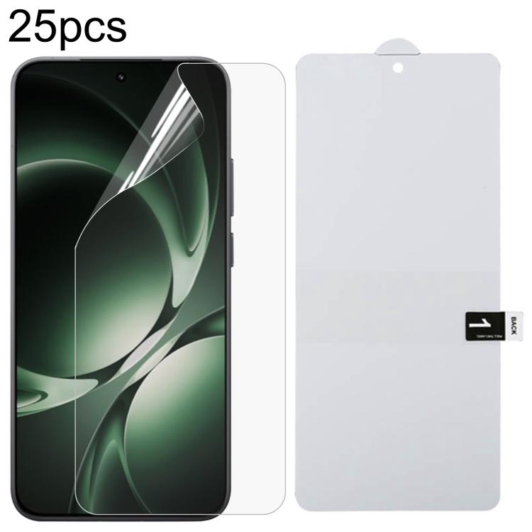 25pcs Full Screen Protector Explosion-proof Hydrogel Film