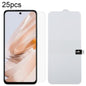 25pcs Full Screen Protector Explosion-proof Hydrogel Film, For Xiaomi Poco M7 Plus 5G, For Xiaomi 15T Pro 5G, For Xiaomi 15T 5G, For Redmi 15 4G 171.2mm, For Redmi 15 5G 169.5mm, For Xiaomi Poco C85 4G, For Redmi 15C 4G 171.5mm, For Redmi 15C 5G 173.1m...