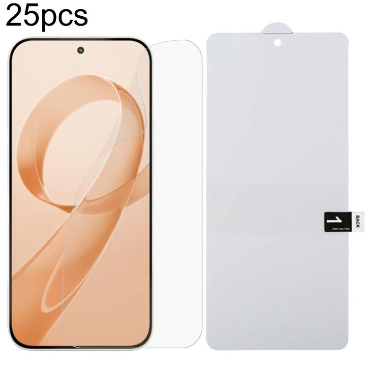 25pcs Full Screen Protector Explosion-proof Hydrogel Film, For Xiaomi 17 Max 5G, For Redmi K90 Max 5G, For Xiaomi Poco C81x 4G, For Xiaomi 17T Pro 5G, For Xiaomi Poco M8s 5G, For Xiaomi Poco C81 Pro 4G, For Redmi A7 Pro 171mm / Poco C85x 5G            ...