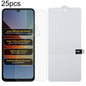 25pcs Full Screen Protector Explosion-proof Hydrogel Film, For Xiaomi 17 Max 5G, For Redmi K90 Max 5G, For Xiaomi Poco C81x 4G, For Xiaomi 17T Pro 5G, For Xiaomi Poco M8s 5G, For Xiaomi Poco C81 Pro 4G, For Redmi A7 Pro 171mm / Poco C85x 5G            ...