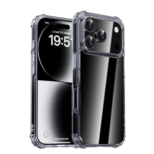 iPAKY XJ Series Transparent PC+TPU Phone Case, For iPhone 17 Pro Max, For iPhone 17 Pro, For iPhone 17, For iPhone Air, For iPhone 16 Pro Max, For iPhone 16 Pro, For iPhone 16 Plus, For iPhone 16, For iPhone 15 Pro Max, For iPhone 15 Pro