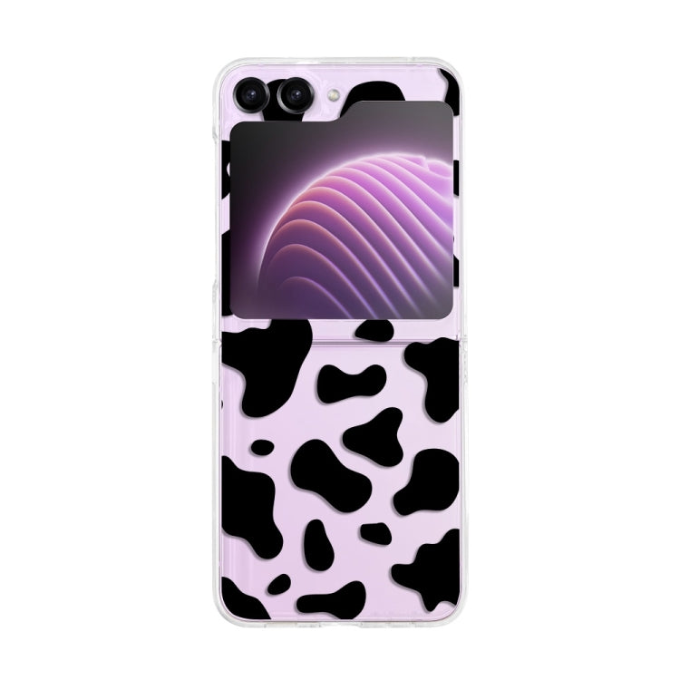 Painted Pattern PC Transparent Folding Phone Case, Series 1