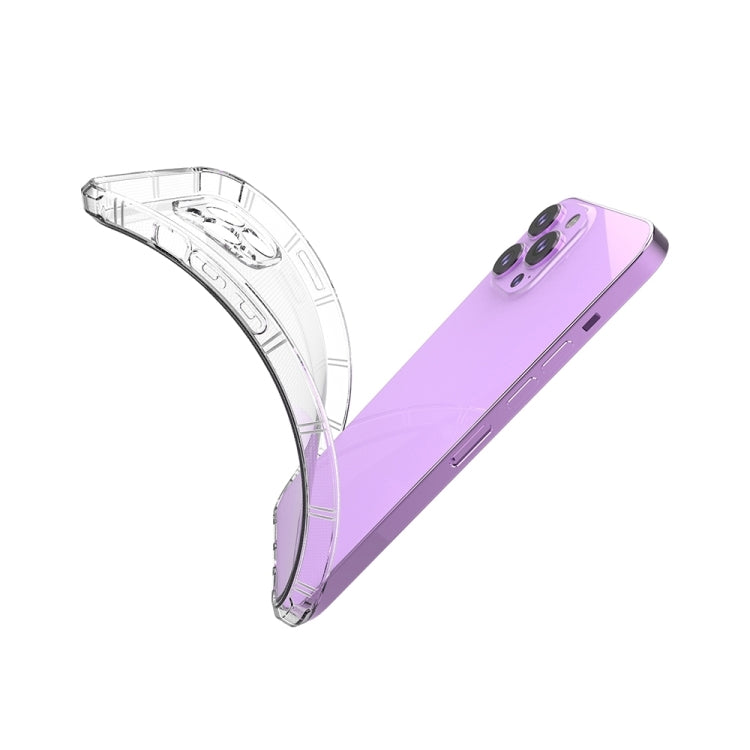 Straight Side Dual Bone Anti-fall TPU Phone Case, For iPhone 15 Pro Max, For iPhone 15 Pro, For iPhone 15 Plus, For iPhone 15