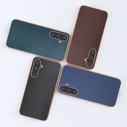 Genuine Leather Xiaoya Series Nano Plating Phone Case