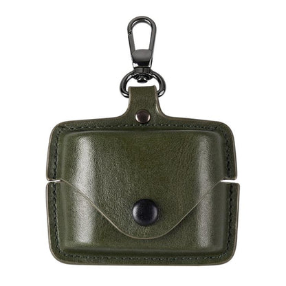Leather TWS Earphone Protective Case with Hook, For Sony WF-1000XM6, For Sony WF-1000XM4