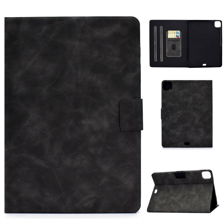 Cowhide Texture Leather Smart Tablet Case
